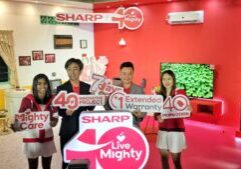 Sharp 40 Live Mighty group