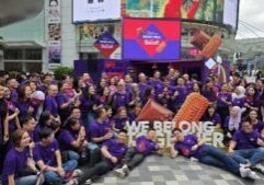 Cadbury Dairy Milk x Lotus Biscoff launch