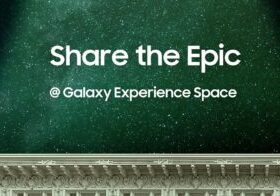 amsung Galaxy Experience Space share the epic